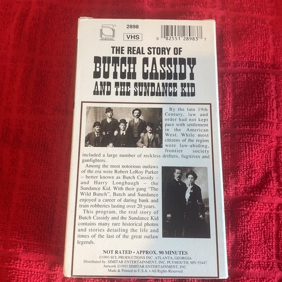 Butch Cassidy collectors edition two VHS tapes - Picture 2 of 4